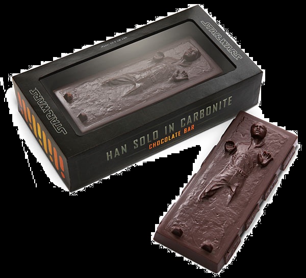 Candy for Halloween 2012 Star wars Chocolate Hon Solo Carbonite