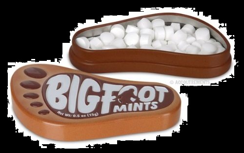 Candy for Halloween 2012 Rootbeer Flavored Bigfoot Mints