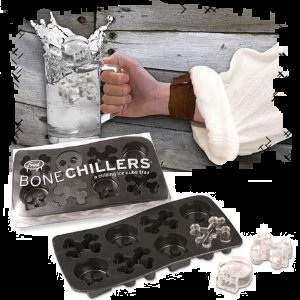 Candy For Halloween Skull and Cross Bones Ice Maker