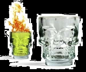 Candy For Halloween Skull Shot Glass