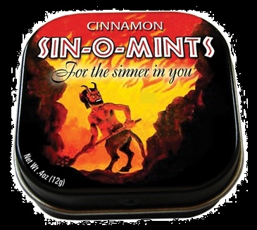 Candy For Halloween Sin-O-Mints Cinnamon Mints