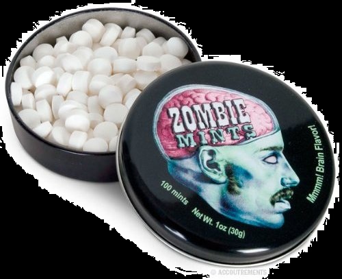 Candy For Halloween Zombie Mints