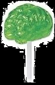 Candy For Halloween Brain Sucker